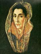 a lady El Greco